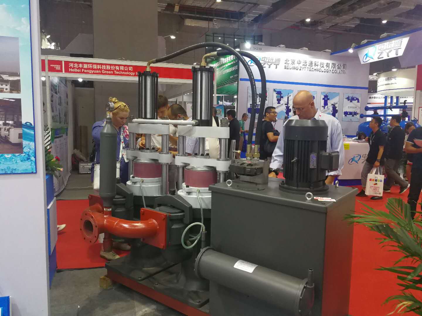 2018年參加污水處理展會(huì)4 2018年參加污水處理展會(huì)4