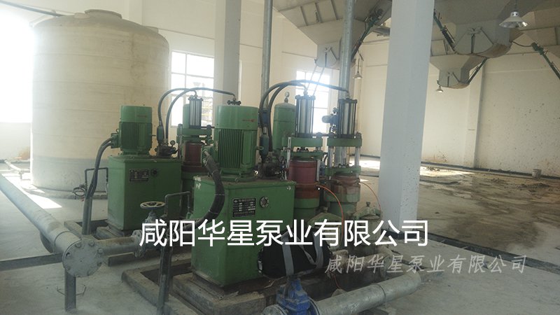 壓濾機(jī)入料泵在湖北某污水處理廠客戶(hù)案例