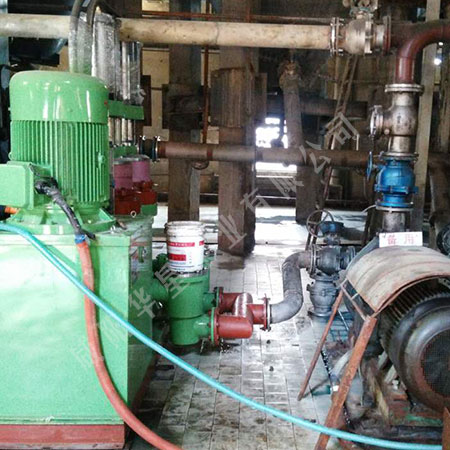 YB400柱塞泵替換離心泵現(xiàn)場圖